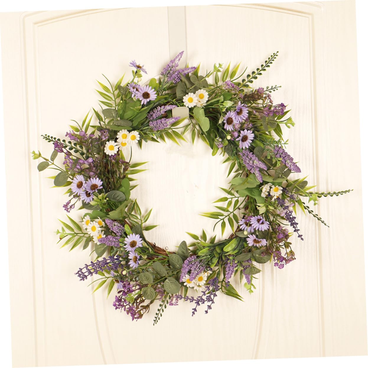 Ghirlanda per Porta Appendibile Elegante Ghirlanda da Porta Primaverile Multifunzione Decorazione per Finestre