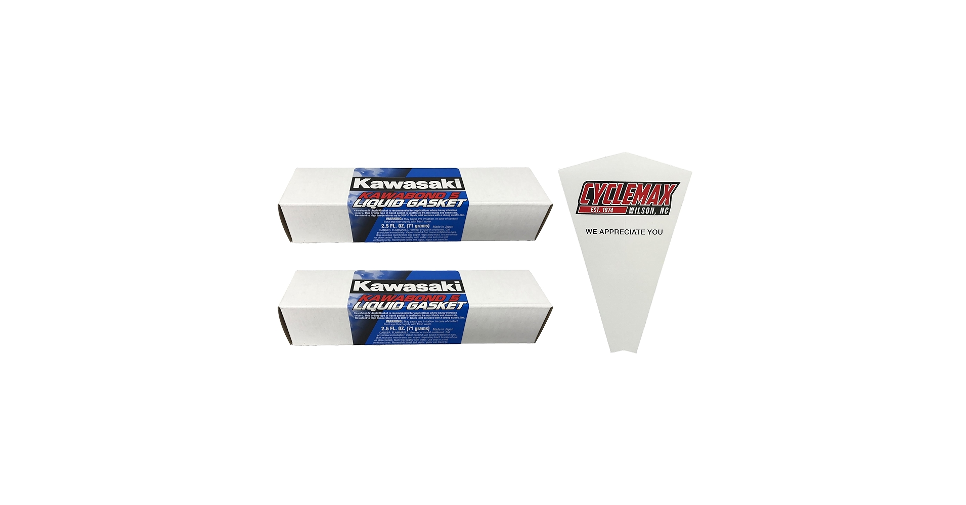 Amazon.com: Cyclemax Two Pack Compatible with Kawasaki
