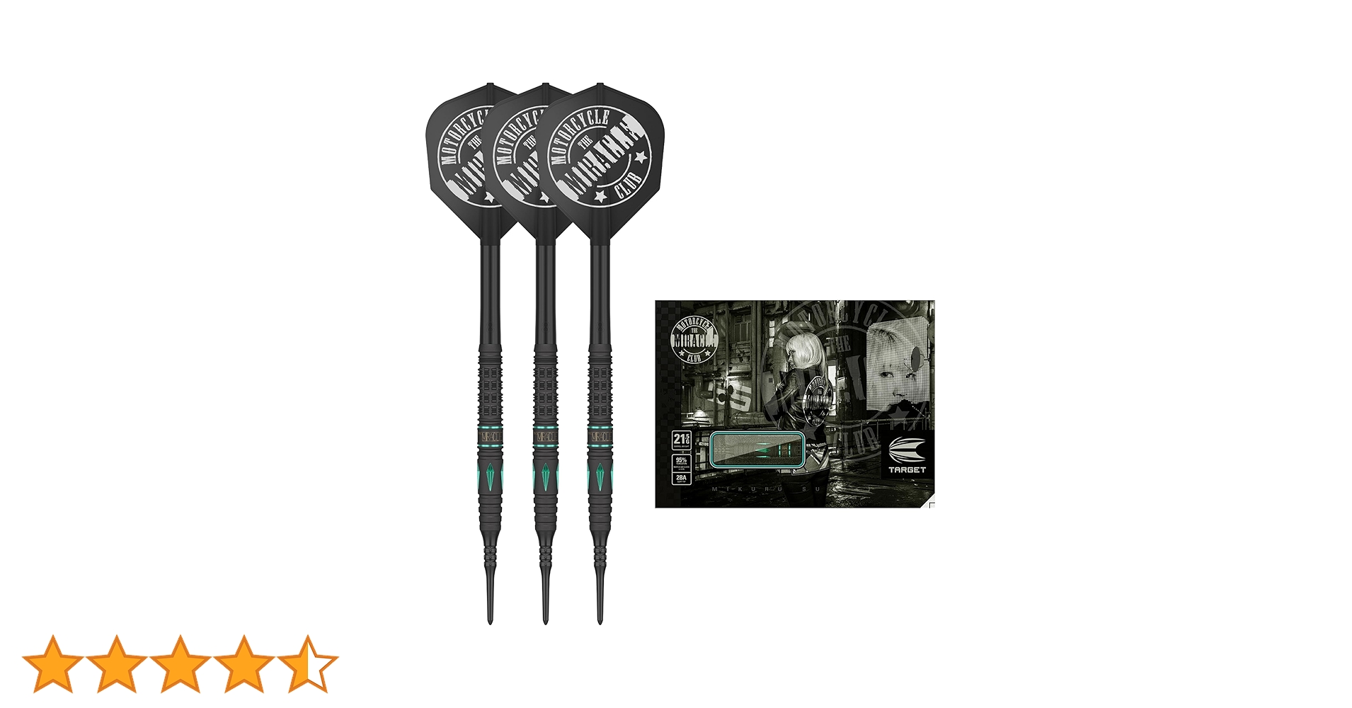 Amazon | 【TARGET】THE MIRACLE G5 鈴木未来モデル 2BA ダーツ