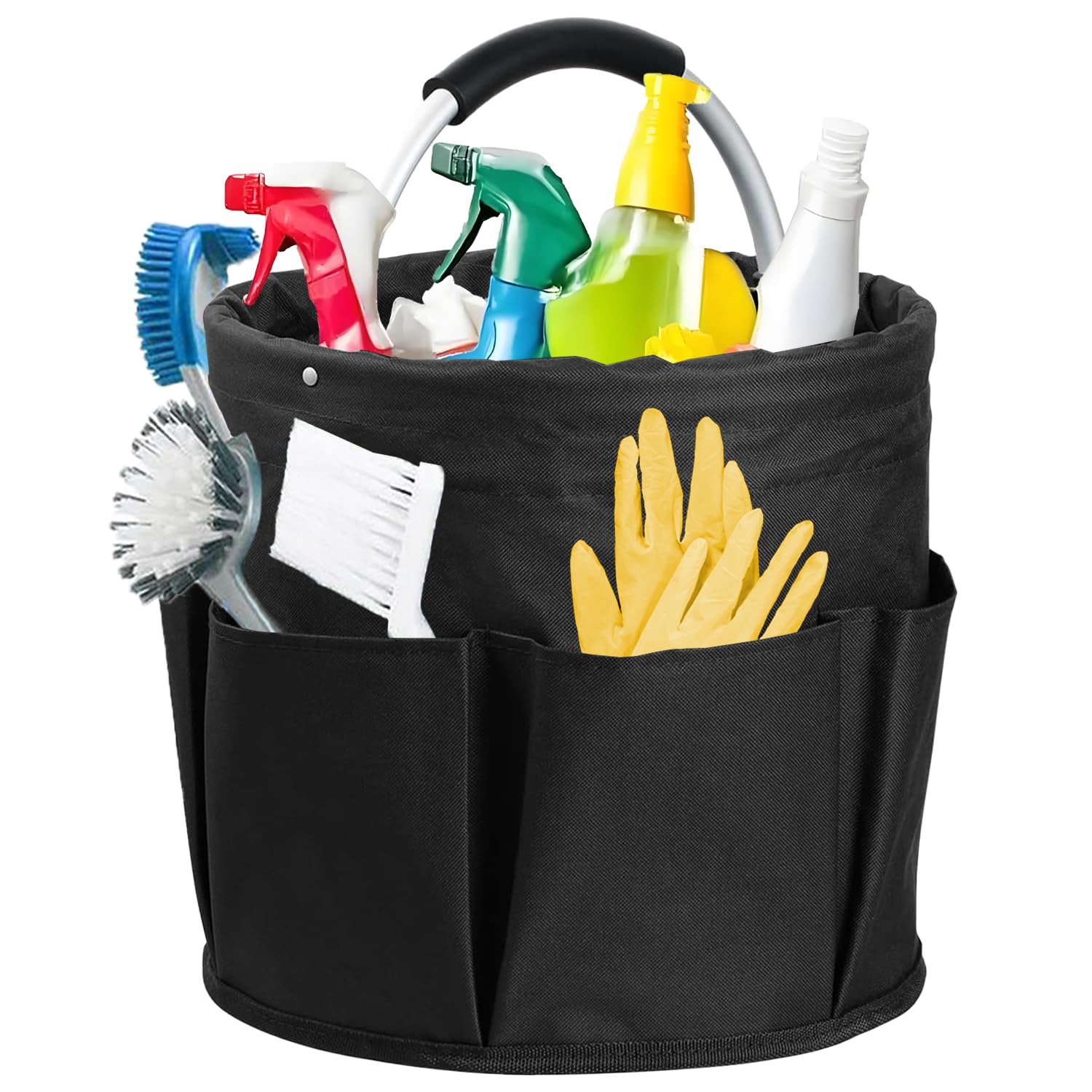 Kiswleon 17L Cleaning Caddy With Handle, Cleaning Products