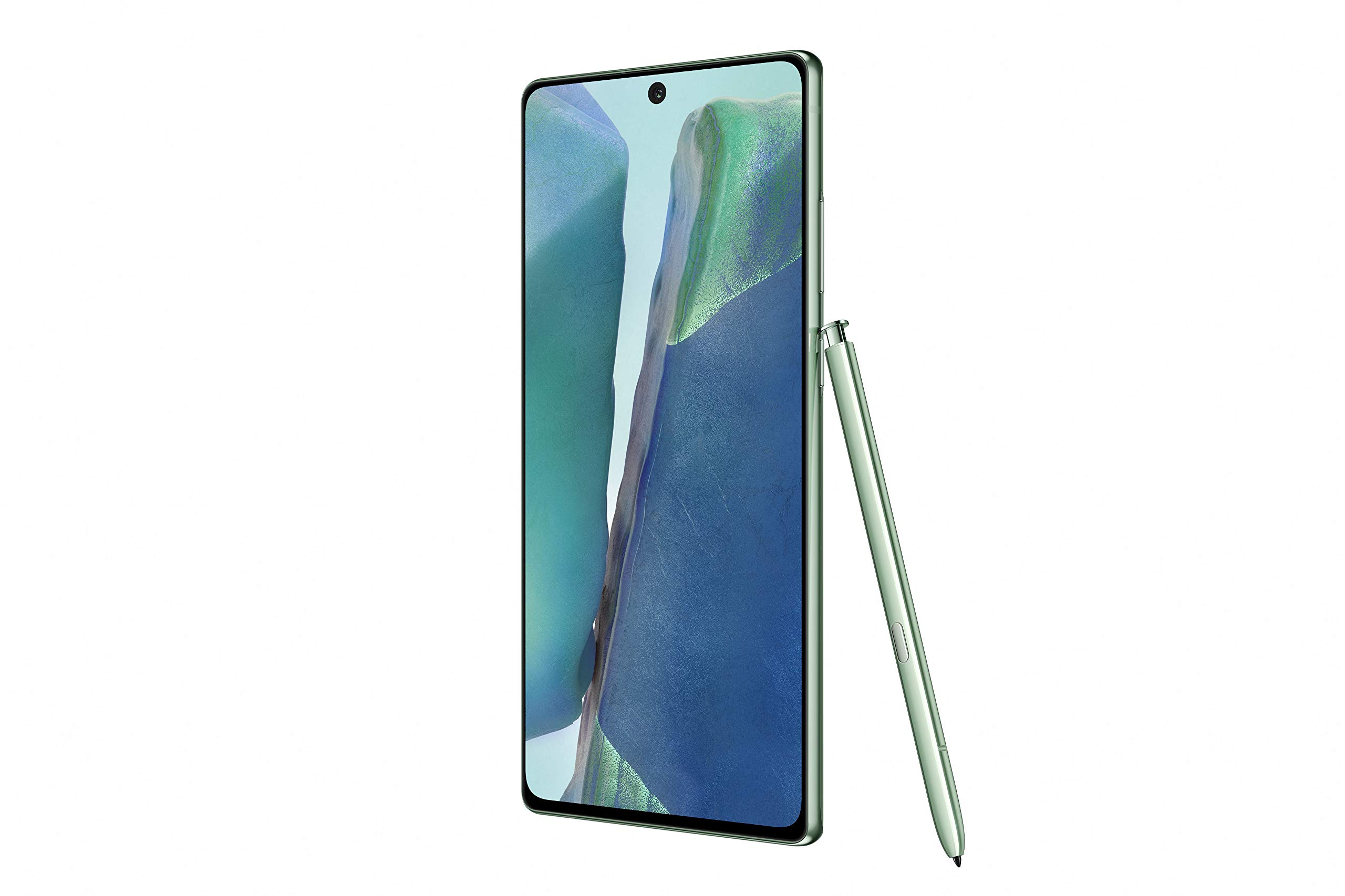 Samsung Galaxy Note20 5G Smartphone, Display 6.7" Super AMOLED Plus FHD+, 3 fotocamere posteriori, 256GB, RAM 8GB, Batteria 4300 mAh, Dual Sim + eSim, Android 10, Mystic Green [Versione Italiana]