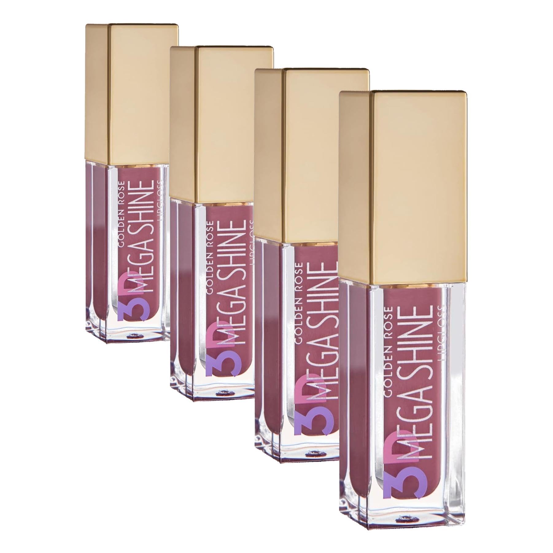Golden Rose 3D Mega Shine Lipgloss No: 108 Dudak Parlatıcısı (4 paketi)