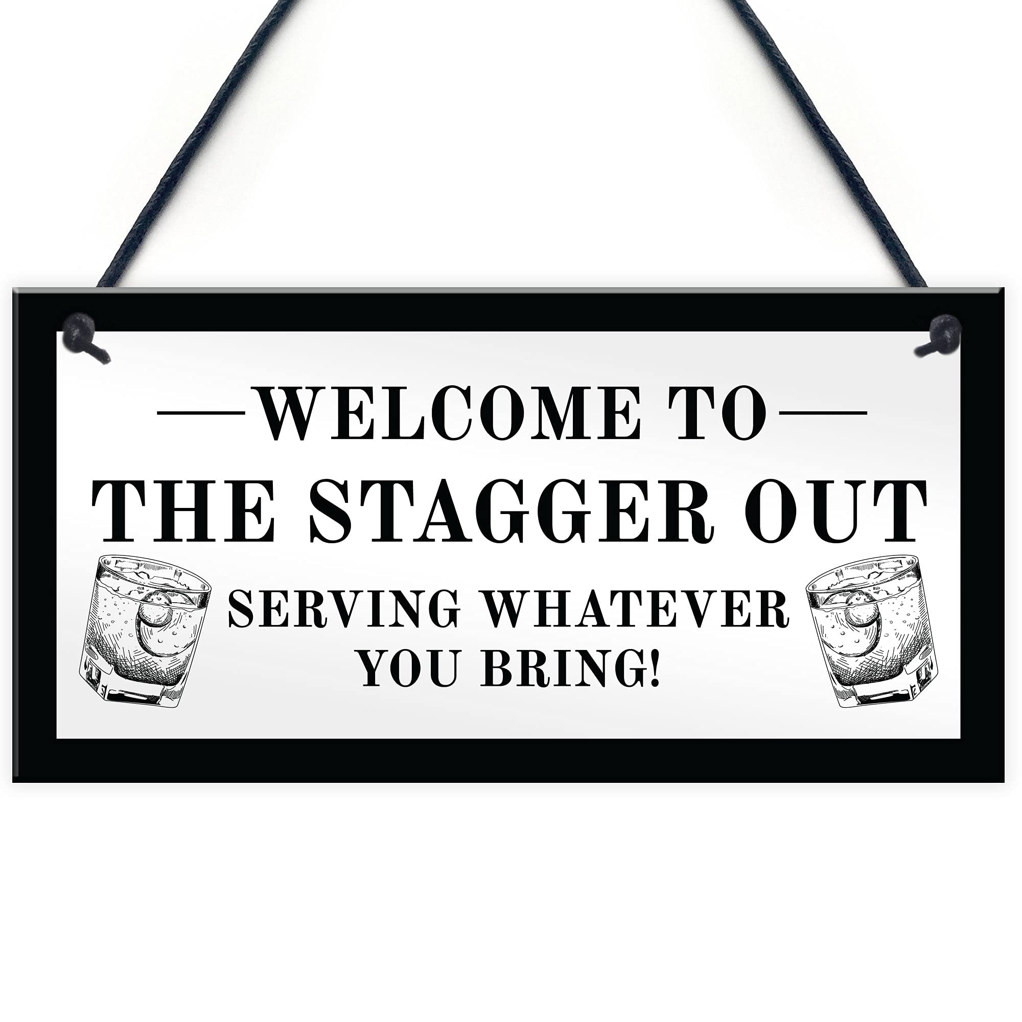 Red Ocean Funny Sign For Home Bar Novelty Bar Signs And Plaques Man Cave Pub Decor Gifts