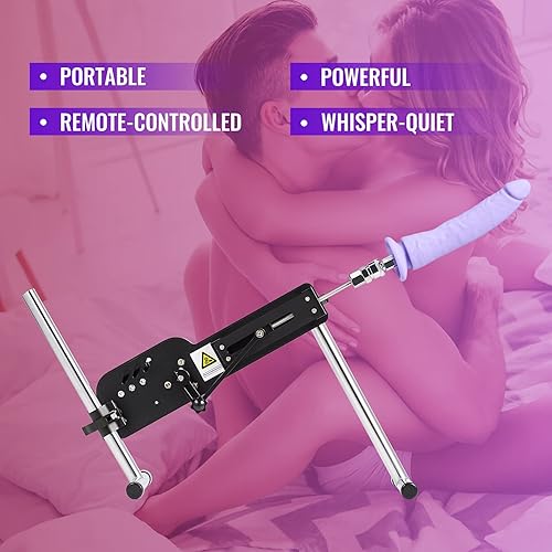 Miniatura 7 de SENSUA Máquina sexual con consolador de empuje con control remoto, ametralladora automática de empuje para masaje sexual anal vaginal, juguete
