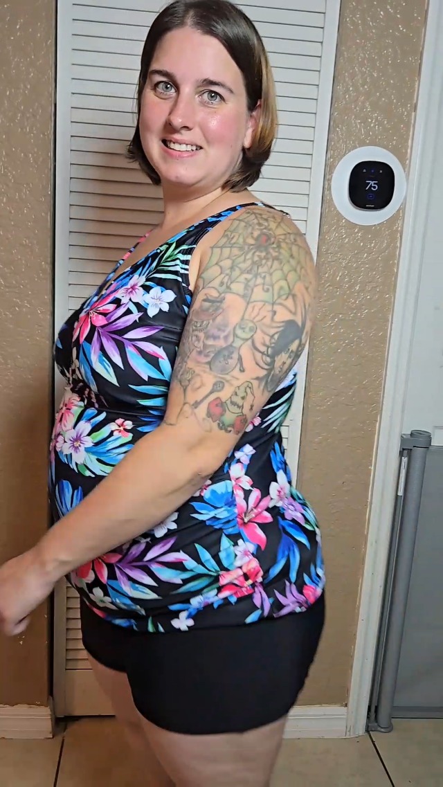 Yonique Womens Tankinitwo Piece Swimsuit Set Yonique Women's Tankini Two-Piece Swimsuit - With Sports Bra & Boy Shorts Yonique Womens Tankinitwo Piece Swimsuit Size - View #10