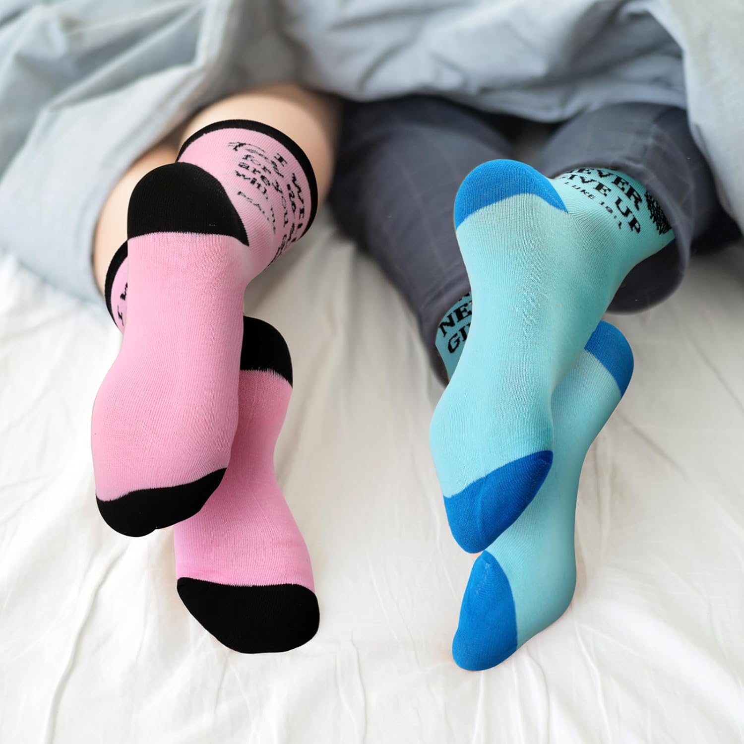 Shinymoon Christian Socks Jesus Gifts Socks Bible Verse Scripture Inspirational Religious Appreciation Gift for Men Women - Image 2