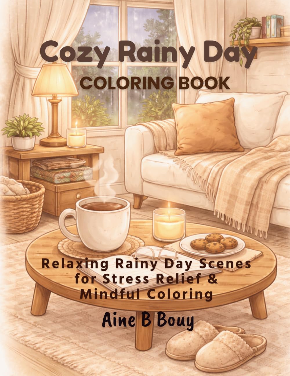 Cozy Rainy Day (Cozy Coloring Collection)