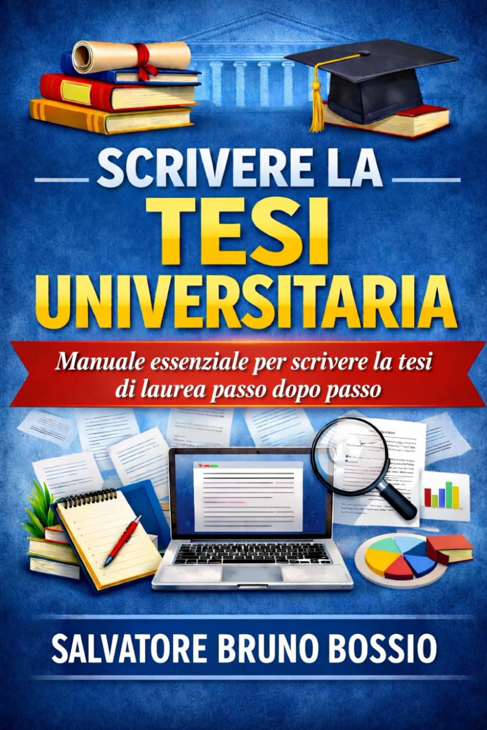 SCRIVERE LA TESI UNIVERSITARIA: Manuale essenziale per scrivere la tesi di laurea passo dopo passo