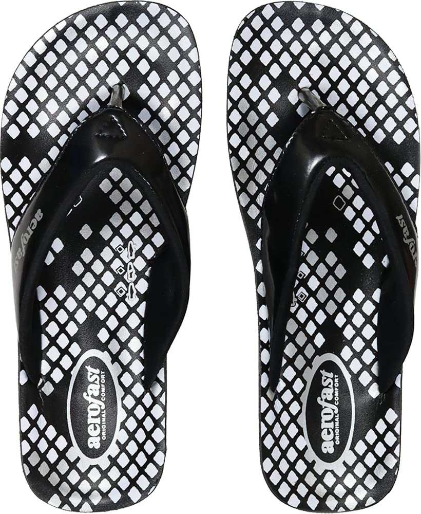 Aerofast PU Black Casual (LA0873) Slippers for Women - 36 EU (B0B9SR7V6S) Amazon Price History, Amazon Price Tracker