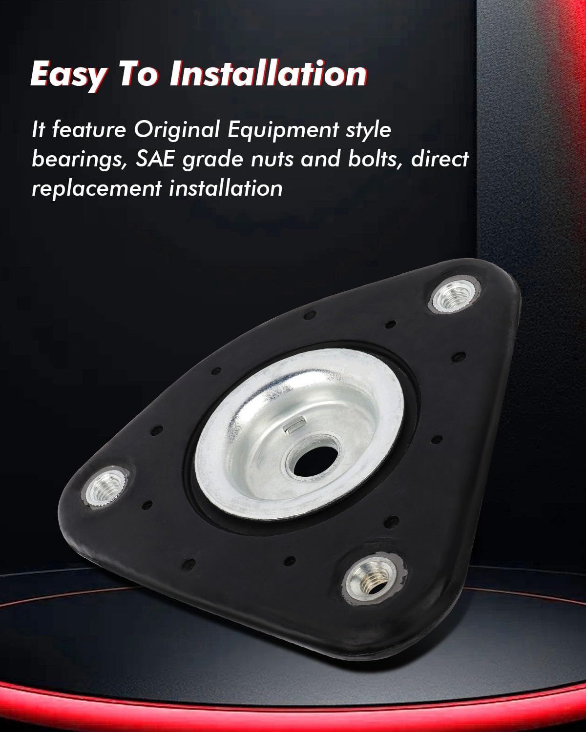 cciyu Front Strut Mount and Bearing Replace for Mazda 3 2004 2005 2006 2007 2008 2009 2010 2011 2012 2013