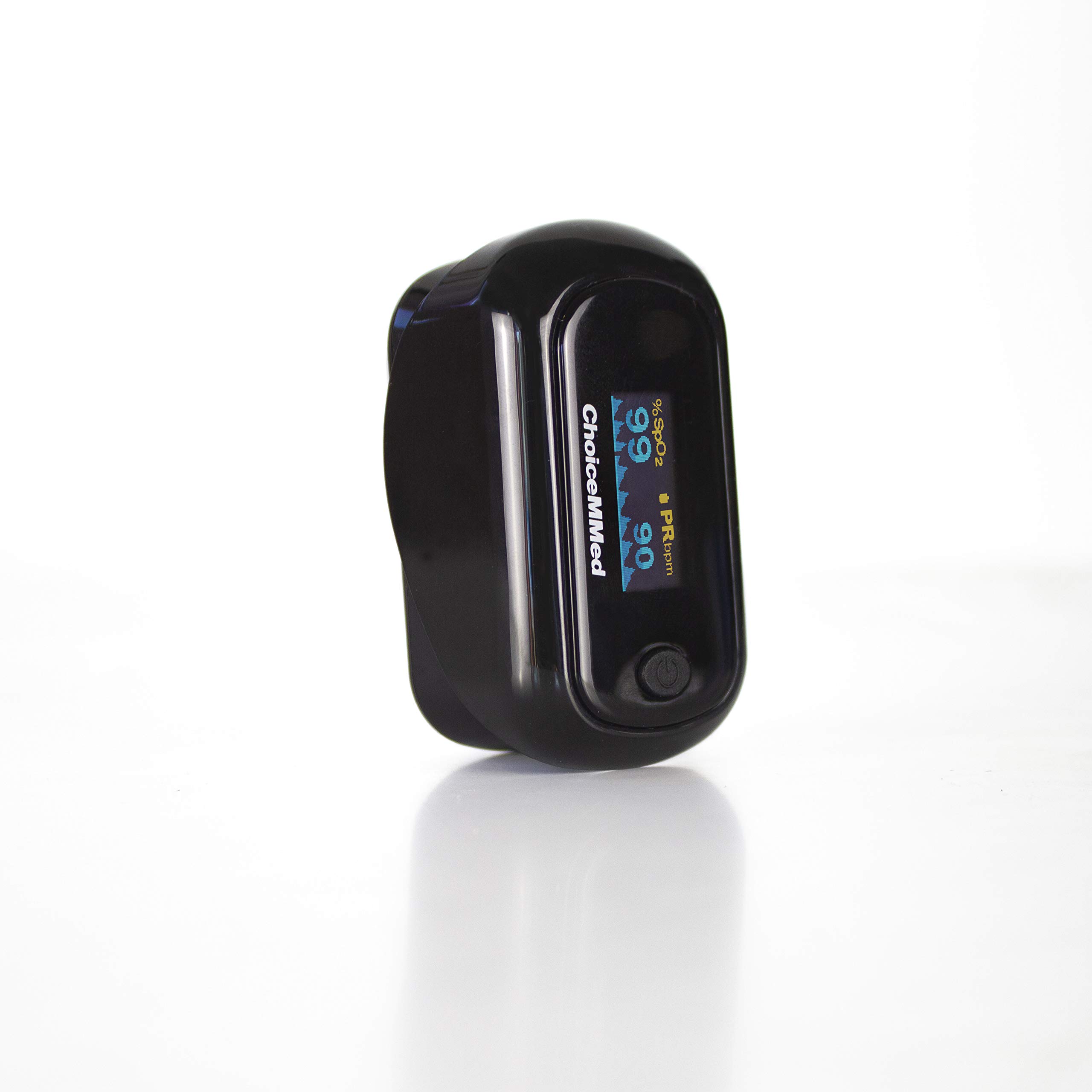 Oxymètre de pouls portable, Doigt, Professionnel pour spo2, Saturomètre, Fréquence cardiaque, Écran oled, Noir