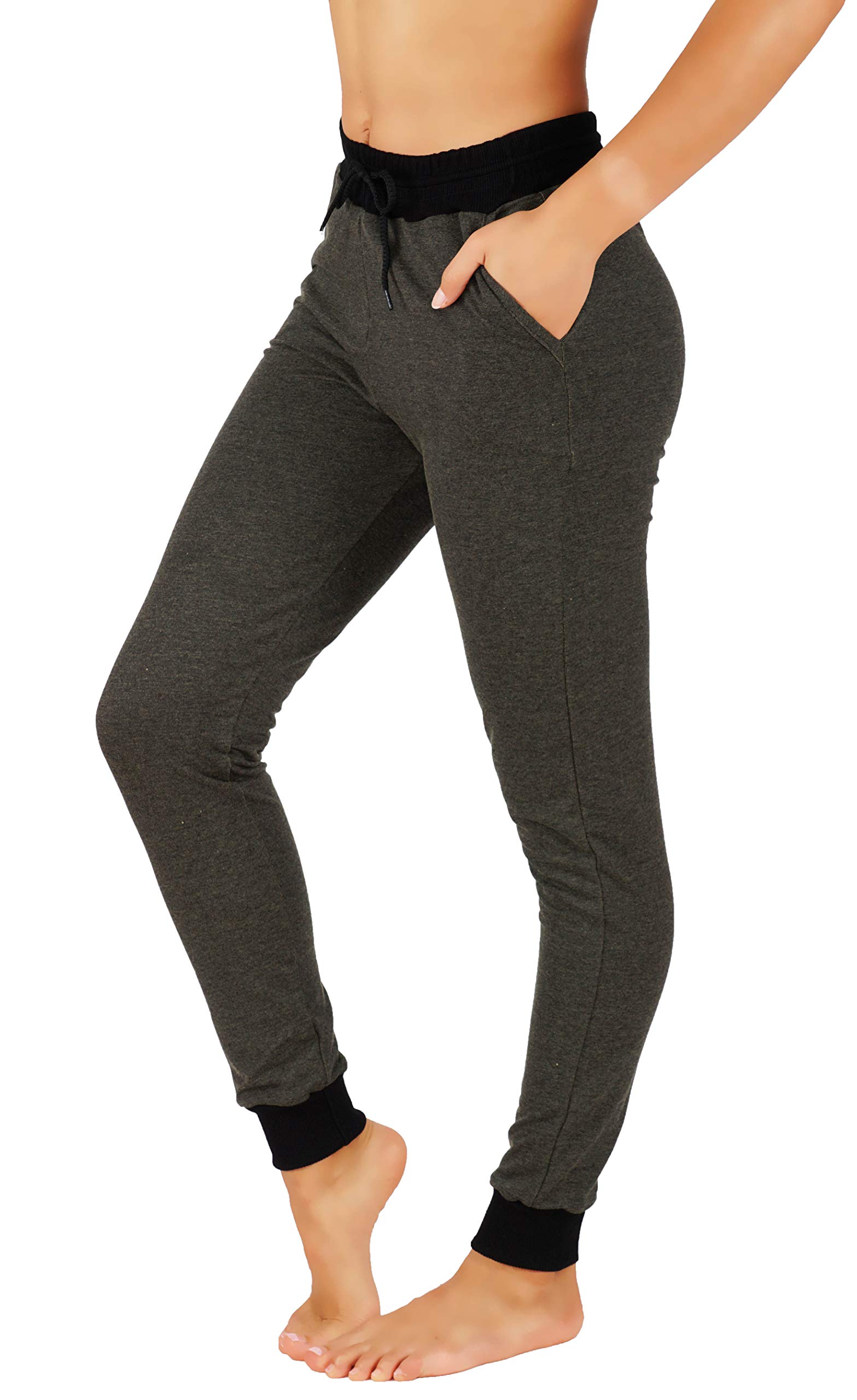 Women Premium Camo Joggers Yoga Pants Cotton Blend Casual Sweatpants