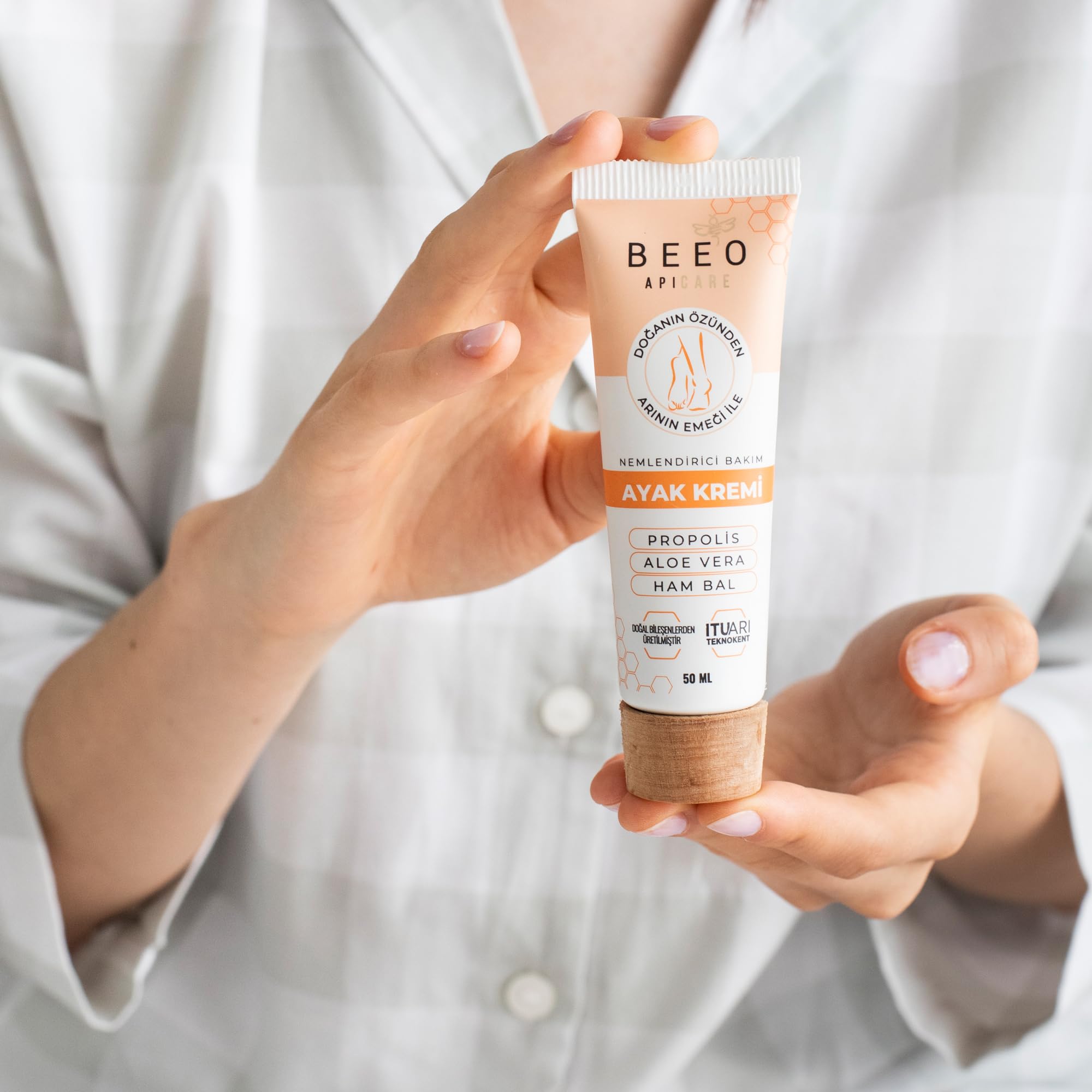 Bee'o ApiCare Ayak Kremi, 50 ml