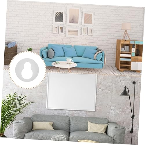 Miniatura 5 de OSALADI 50 Uds. Accesorios para marcos de fotos, ganchos de plástico, soporte de fotos, colgador de fotos, soporte de caballete de imagen, soporte