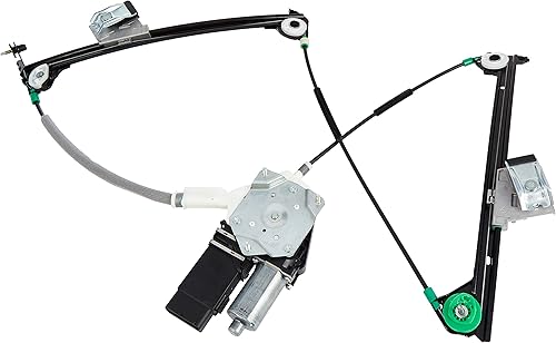 Miniatura 1 de GM Genuine Parts 22895755 - Elevalunas delantero del lado del conductor con motor, color negro