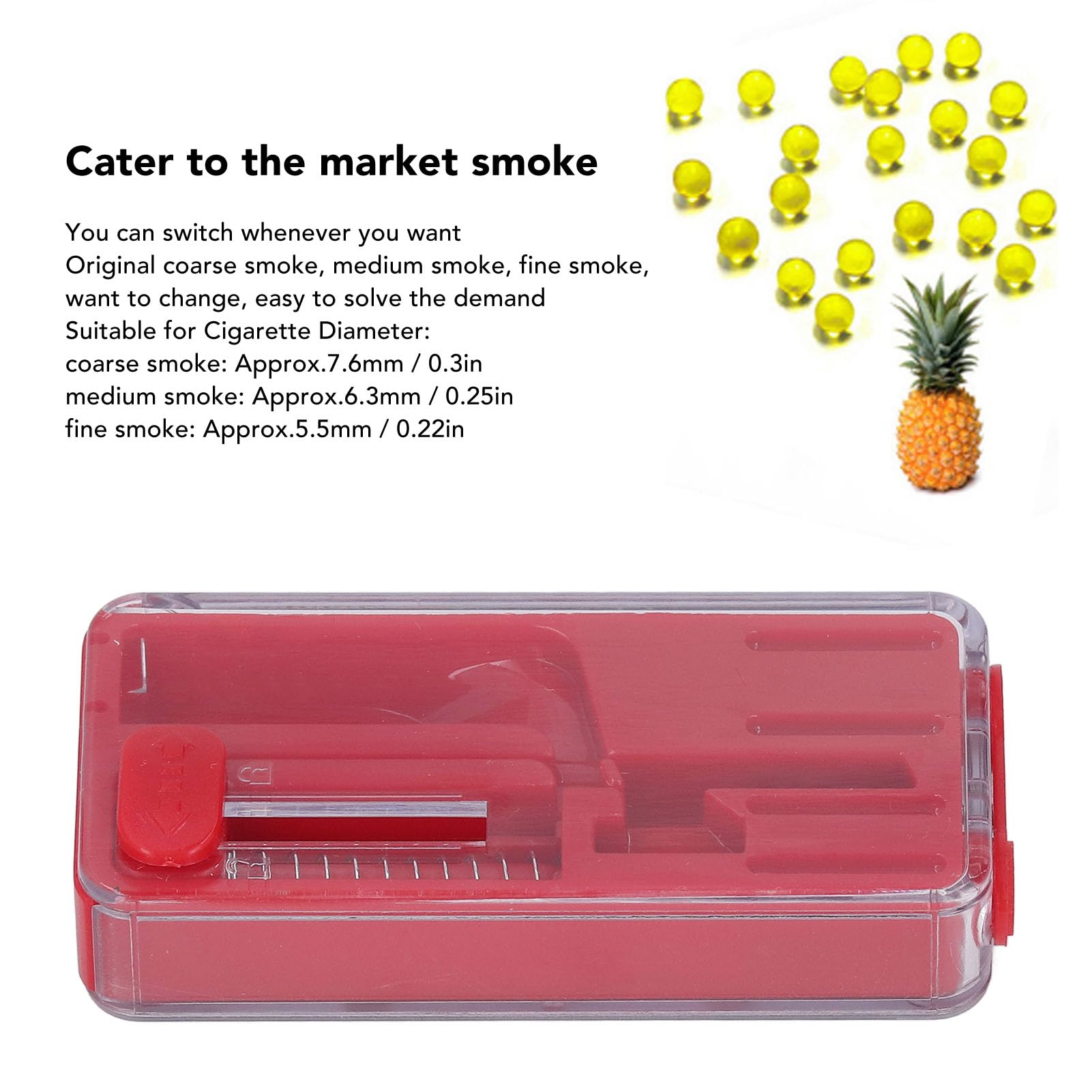 cigarette beads pusher Amazon.com: Gonetre 2PCS ABS,Bursting Beads Pusher Box Cigarette Explosion Beads  Pushers Peppermint Cigarette Bursting Beads Pusher Box DIY Smoking Cigarette  Filter Capsule Box Tools (Red) : Health & Household