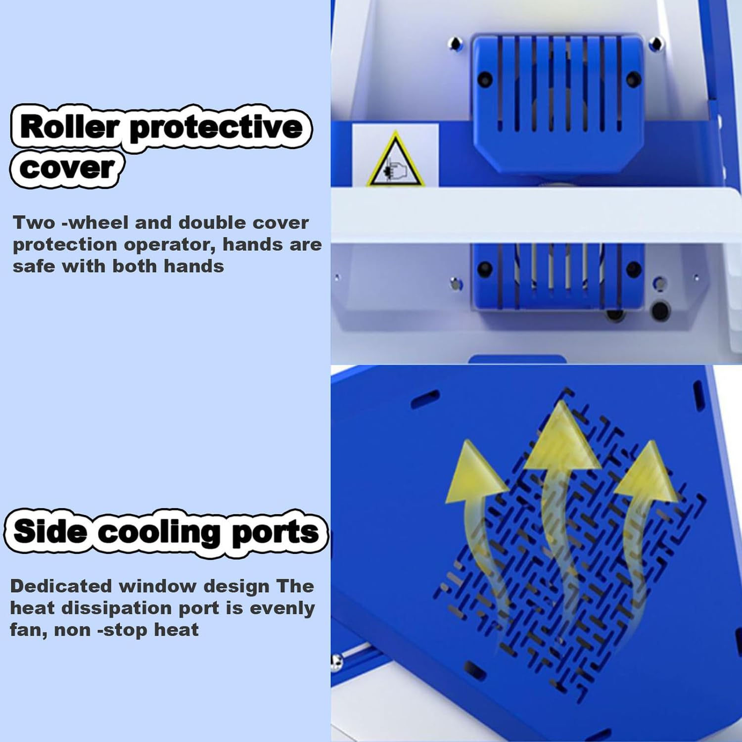 Máquina automática de sellado térmico de bolsas de plástico con sellador de banda continua, máquina envasadora con rodillo automático de 2500 bolsas/h para películas de bolsas de PVC, bolsas Blue