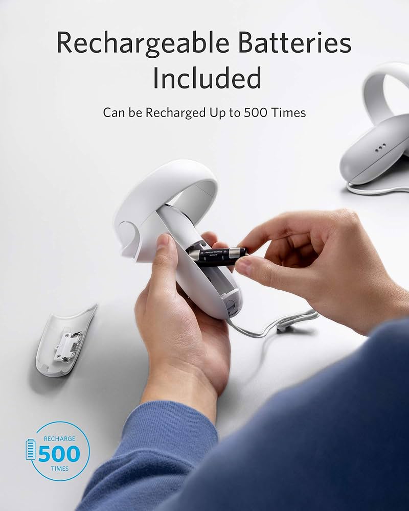 ヘッドホン  Quest 2 128GB & Anker charging dog ヘッドホン Quest 2 128GB & Anker charging dog Amazon.com