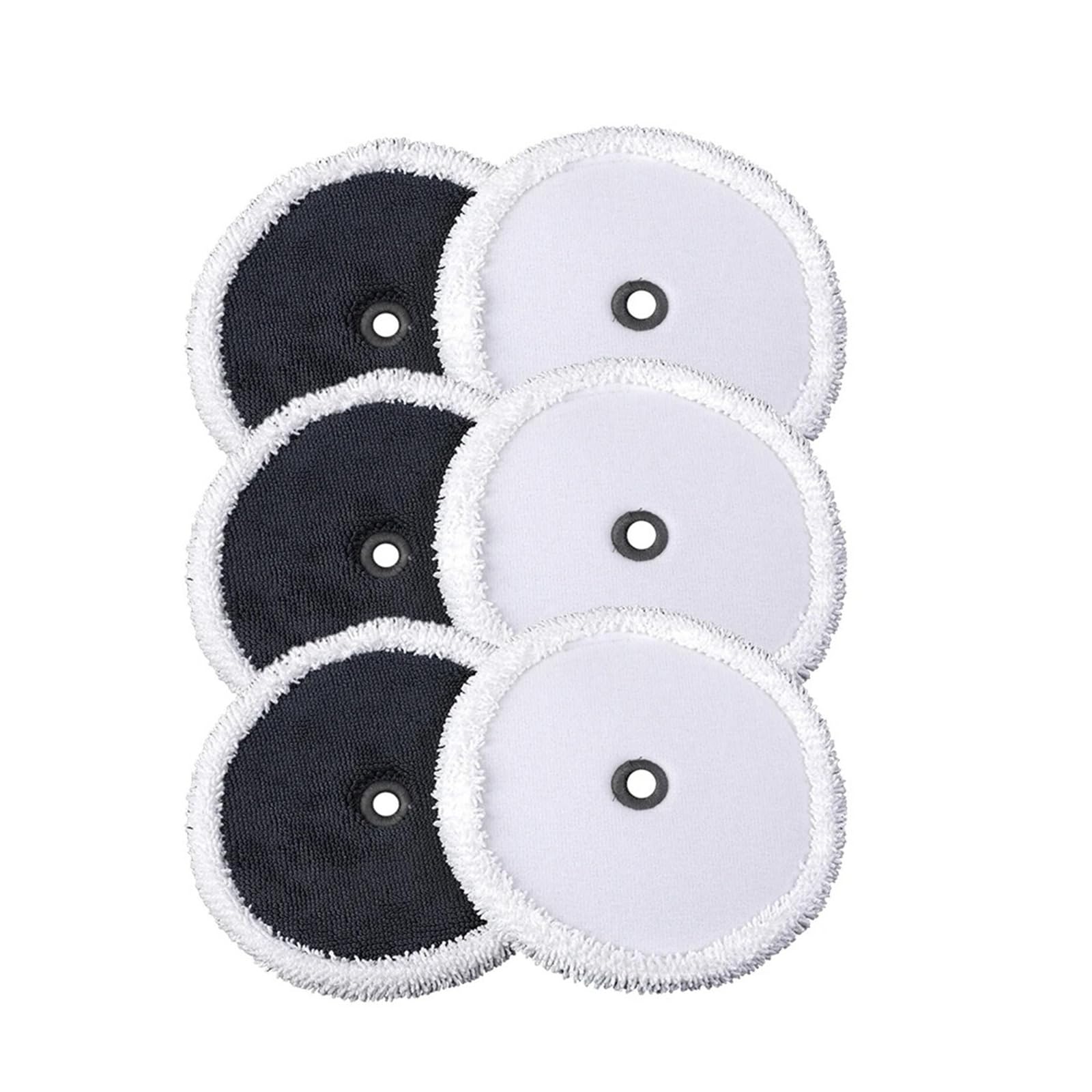 VIXWDRUTY Vacuum Cleaner Mop Pads，Compatible For EVERYBOT，RS700 RS500 Sweeping Robot Mop Cloths Replacement Accessory