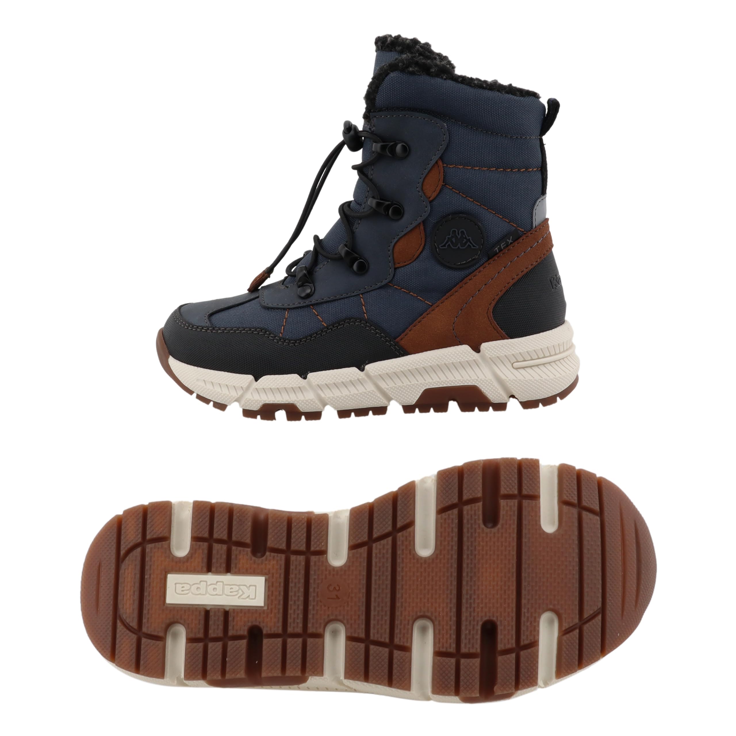 Kappa 15k0033002, Botas Cortas al Tobillo Niños
