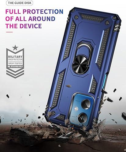 Miniatura 4 de Funda para Xiaomi redmi Note 12 5GPoco X5 5G con protector de pantalla, soporte delgado protección militar a prueba de golpes Armor Defender Funda