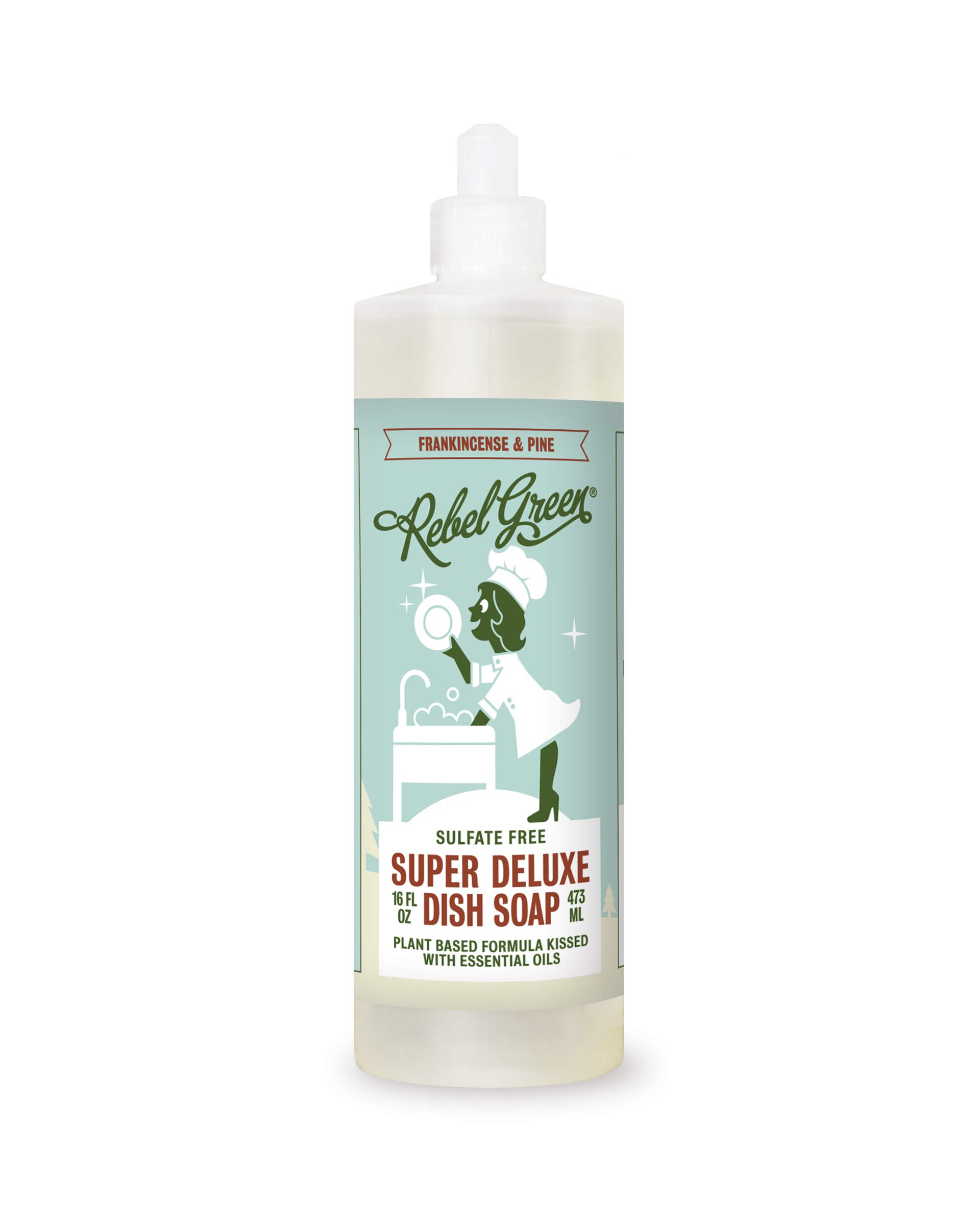 Buy Rebel Green Super Deluxe Dish Soap Natural Dishwashing Soap