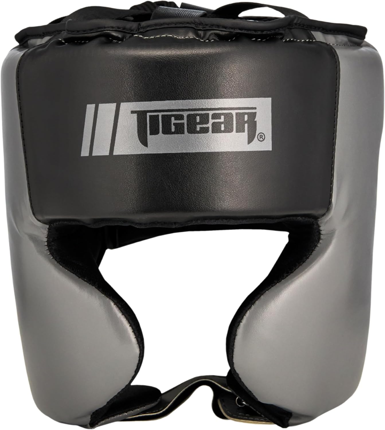 TIGEAR Slate Pro-Style Boxing Headgear | Open-Face MMA Headgear for Sparring, Muay Thai, Kickboxing, and Martial Arts | Lightweight, Maximum Visibility, Moisture-Wicking Liner