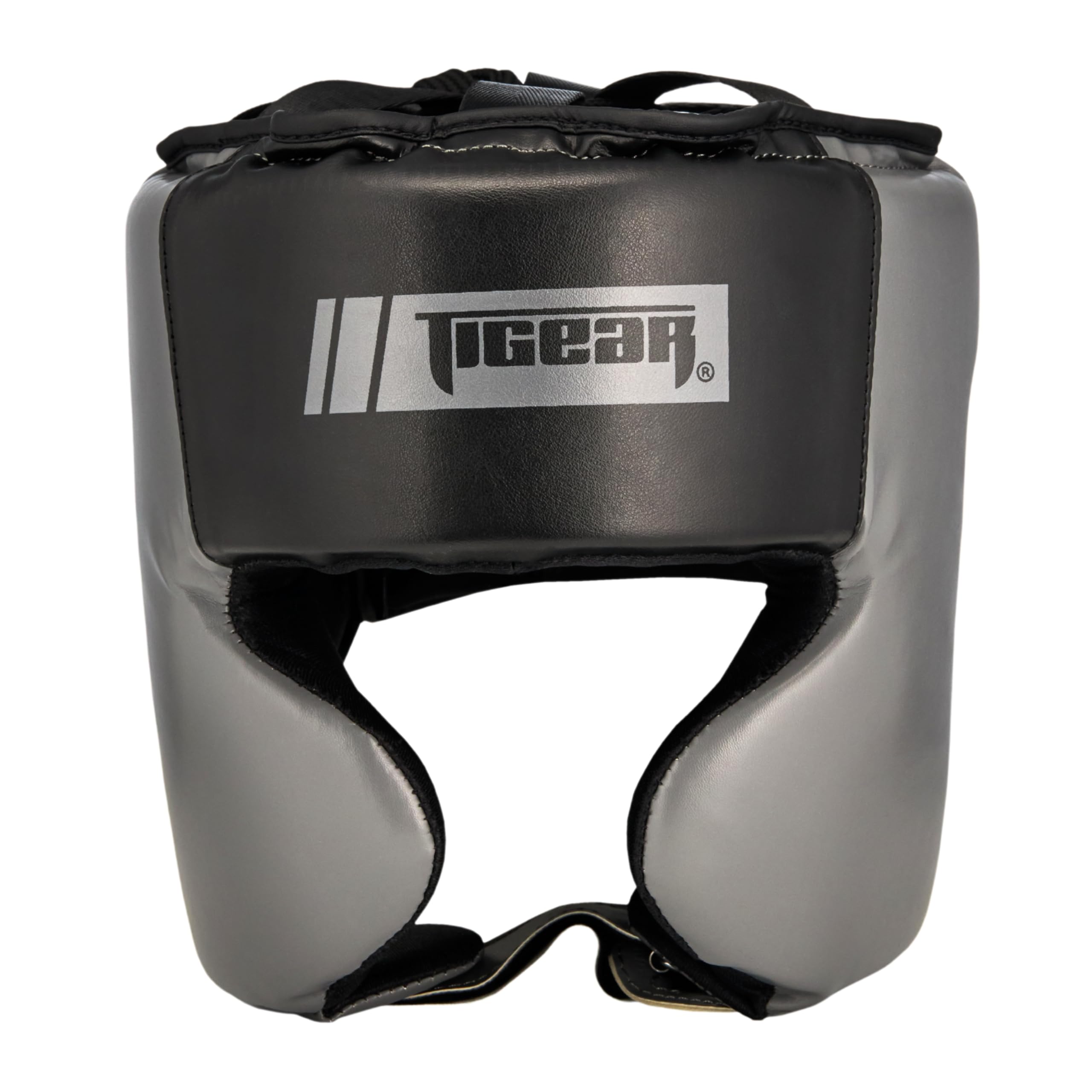 TIGEAR Slate Pro-Style Boxing Headgear | Open-Face MMA Headgear for Sparring, Muay Thai, Kickboxing, and Martial Arts | Lightweight, Maximum Visibility, Moisture-Wicking Liner (S/M)