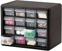 Vista 4 de Akro-Mils Gabinete de almacenamiento de plástico de 16 cajones