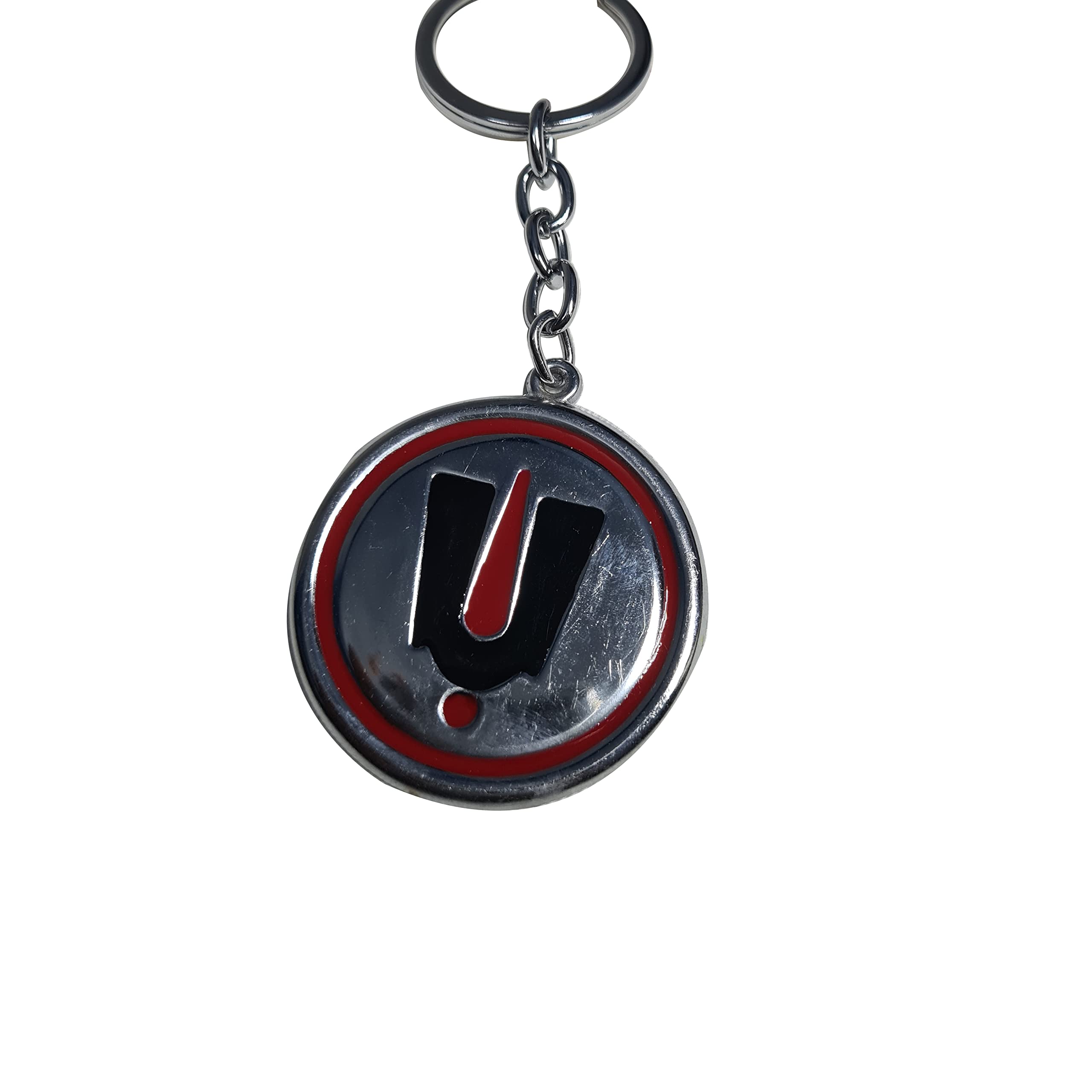 Thirupathi Balaji's Namam in Red and Black Color Metal Keychain | ALways Keep Your Divine Near You | Pocket Friendly-1 Keychains-image-48