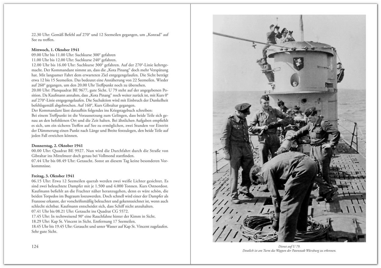U 79 – Das Kriegstagebuch: Die Geschichte eines deutschen Unterseebootes im Zweiten Weltkrieg (Flechsig - Geschichte/Zeitgeschichte)