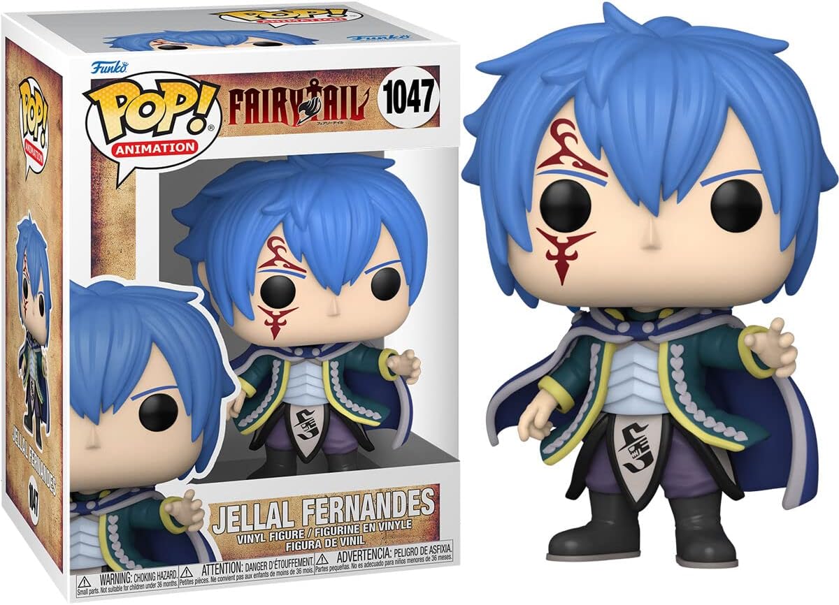 POP! Animation: Fairy Tail - Jellal Fernandes - Collectable Vinyl Figure - Gift Idea - Official Merchandise - Toys for Kids & Adults - Anime Fans - Model Figure for Collectors and Display
