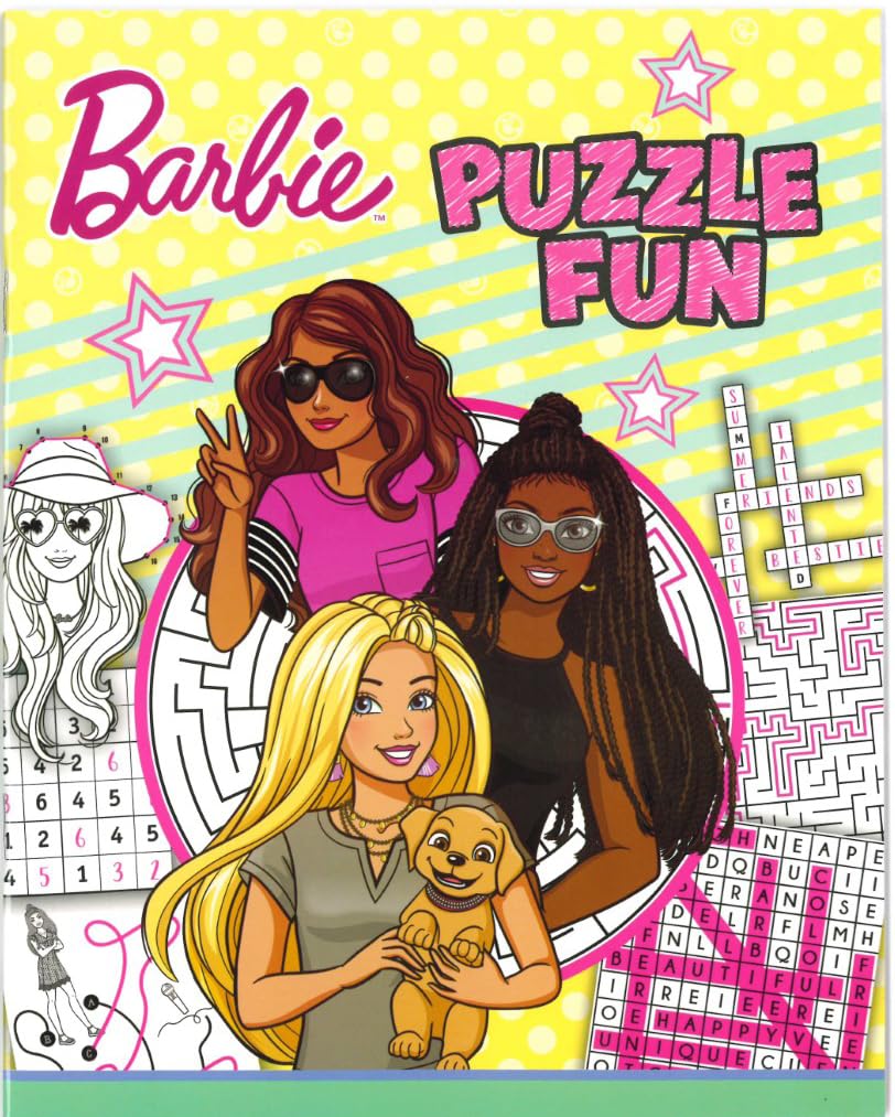 Barbie Activity Pack Malbuch Sticker Puzzle Spaß Handwerk