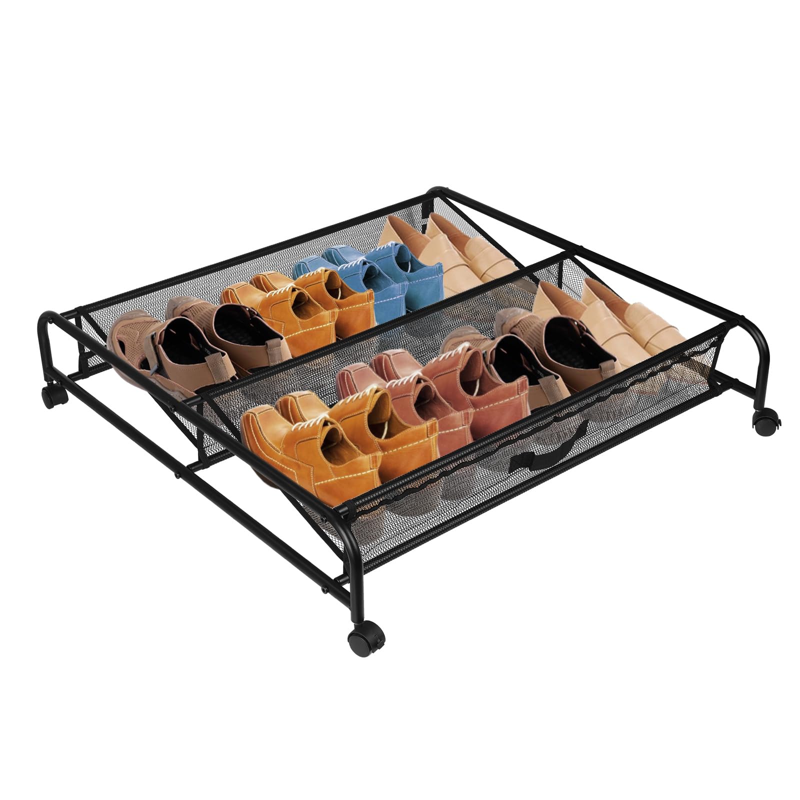 Brterade Almacenamiento Debajo De La Cama Con Ruedas, Contenedores De  Almacenamiento Mejorados Debajo De La Cama, image size:1600x1600