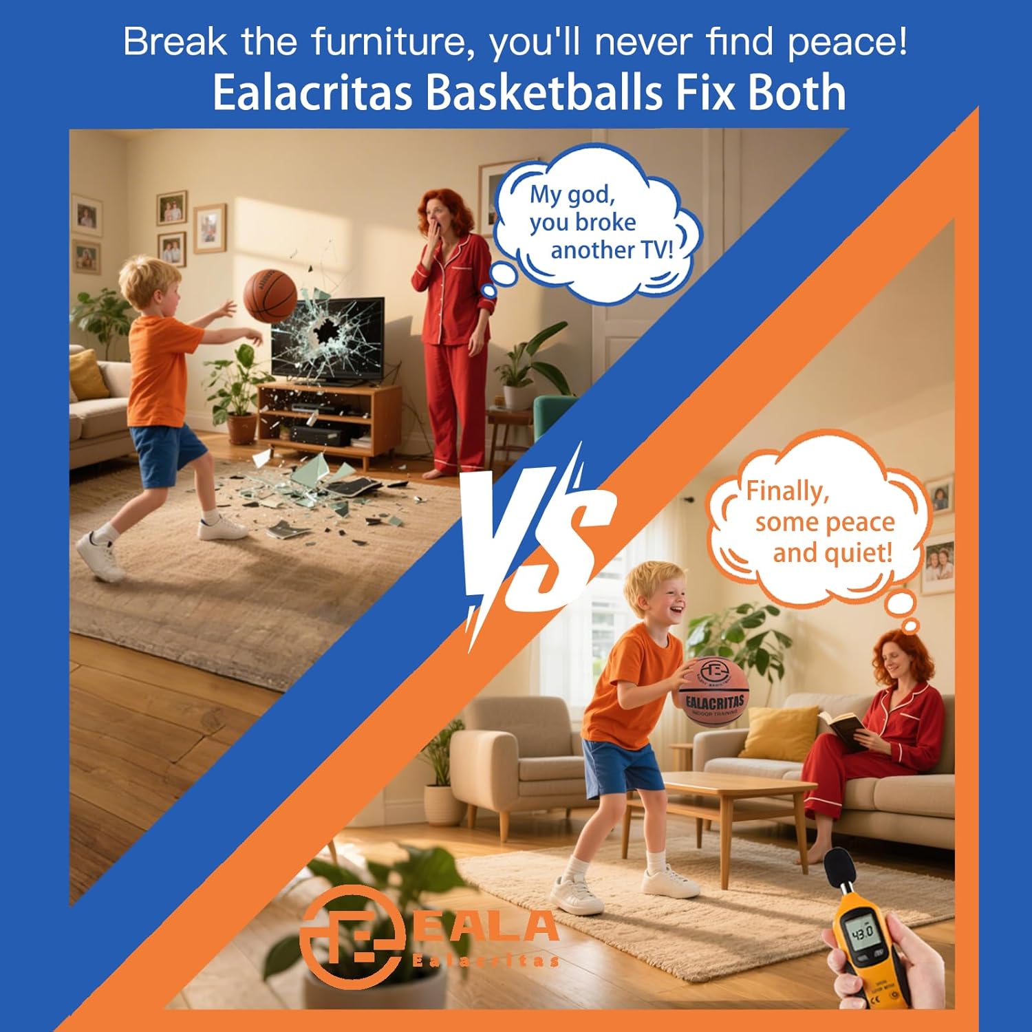 Non-Compress Size 7 (29.5”) Grooved Airless Silent Basketball & Indoor Hoop & Shooting Form Trainer Gift Set - for Indoor Dribbling and Shooting Kit