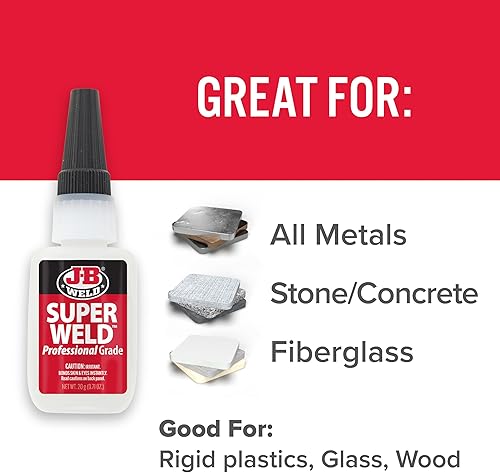 Miniatura 5 de J-B Weld 33120H SuperWeld - Pegamento transparente - 20g.