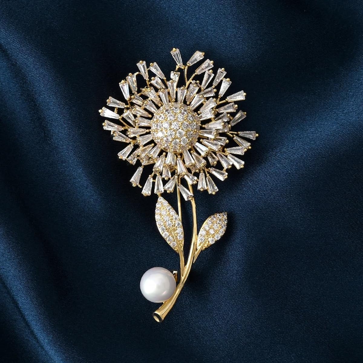 2026 高級銅マイクロ - キュービックジルコニア タンデリン - L0N ブローチ 女性 スーツ アクセサリー ギフト