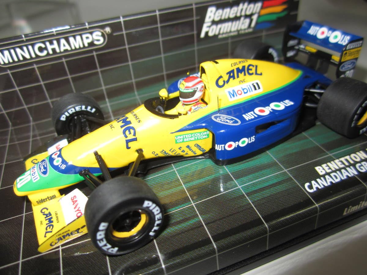 Amazon | PMA ミニチャンプス製 1/43 ベネトン B191 フォード カナダGP