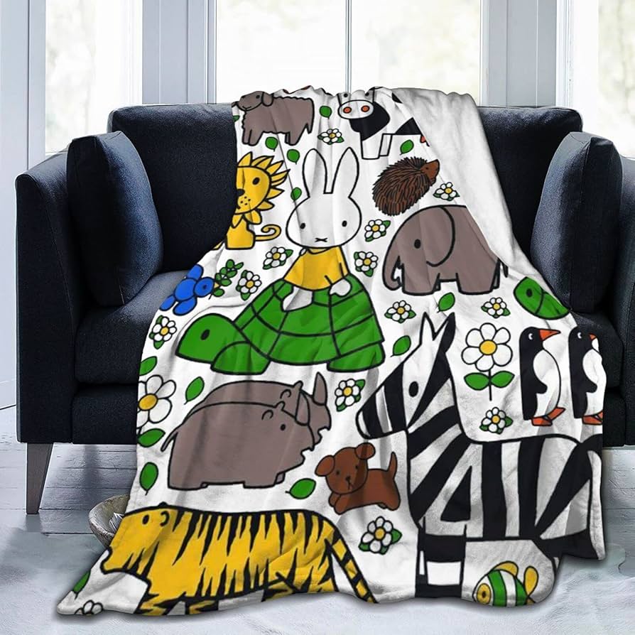 Amazon｜ミッフィー ブランケット blanket フランネル ふんわり