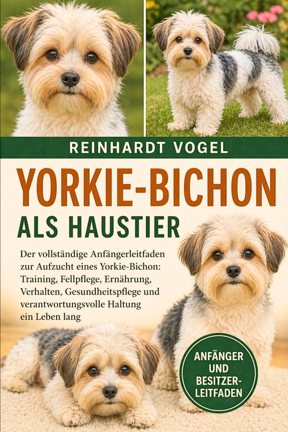 YORKIE-BICHON ALS HAUSTIER: Der vollständige Anfängerleitfaden zur Aufzucht eines Yorkie-Bichon: Training, Fellpflege, Ernährung, Verhalten, ... verantwortungsvolle Haltung ein Leben lang