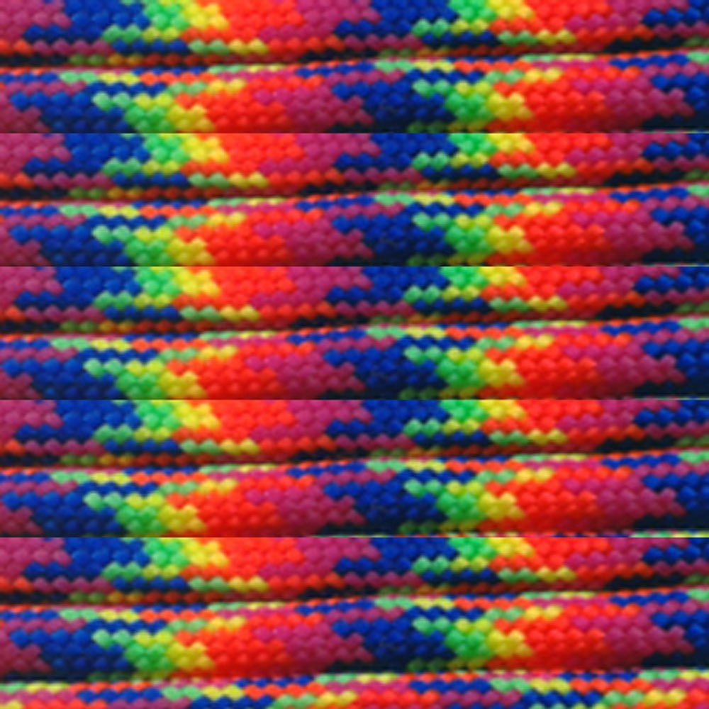PARACORD PLANET 25 Feet 550 Cord Hank of Type III 550 Paracord Kaleidescope