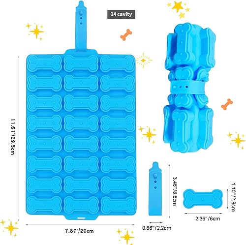 Miniatura 2 de 2 moldes de silicona de bolas de gomita, moldes de silicona para fútbol, baloncesto, rugby, 188 cavidades para chocolate, fondant, dulces, galletas,
