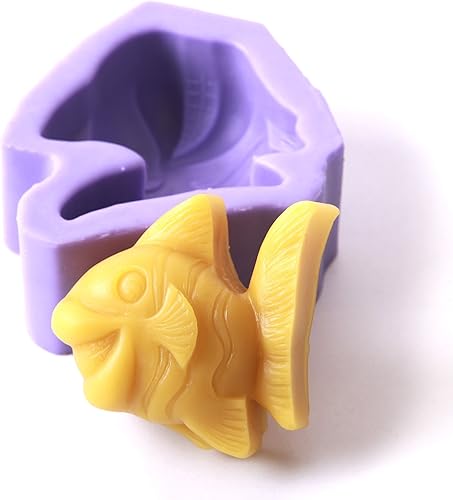 Molde de silicona para peces tropicales