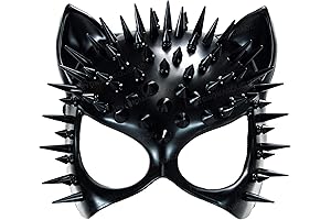 Steampunk Cat Mask Animal Masquerade Ball Cat Woman Mask Halloween Cosplay Costume Mask Party