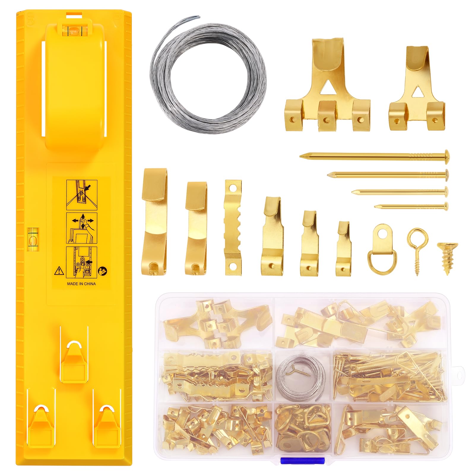 Kit De 250 Accroches Murales Avesteir - Pour Cadres, Décos Et Plus !