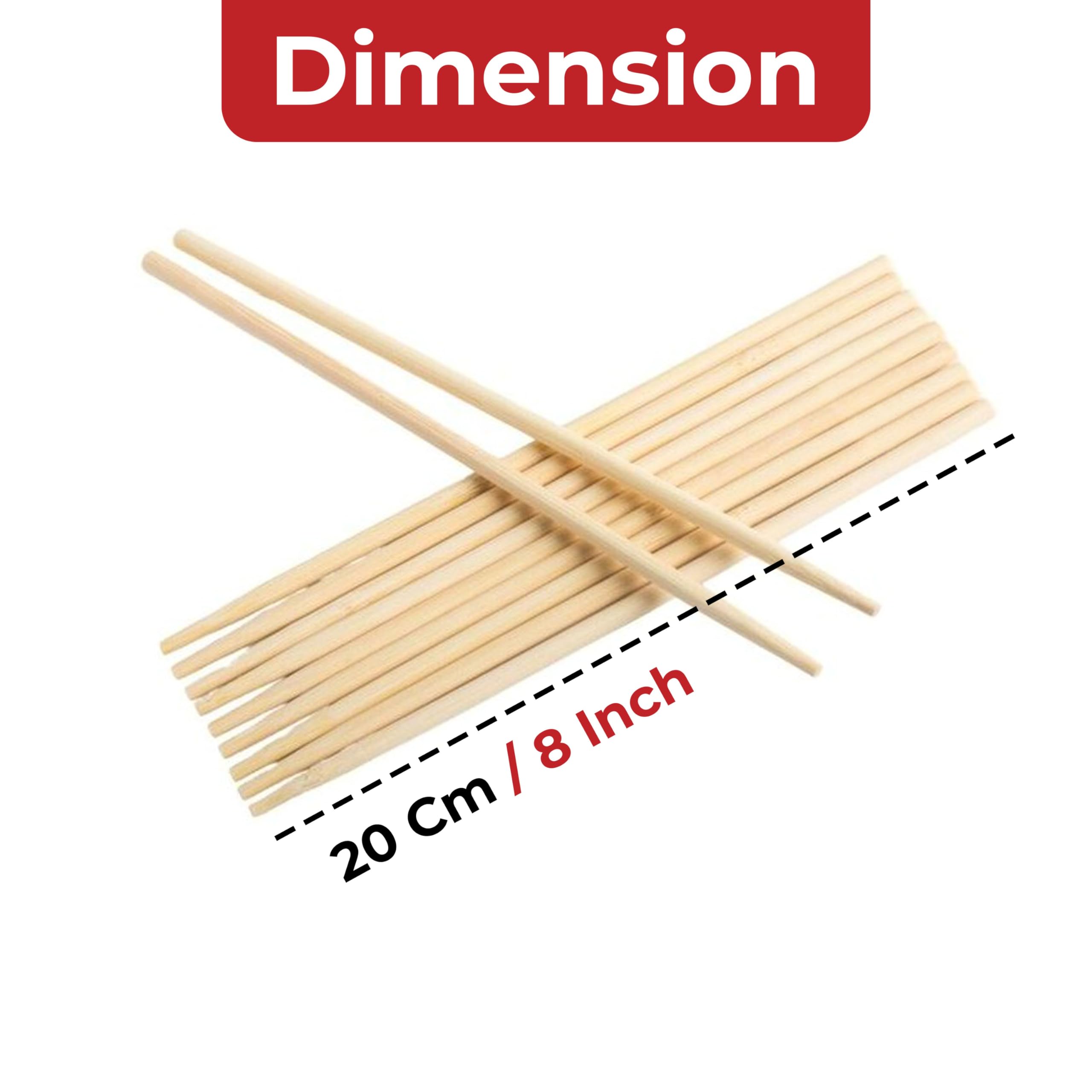 HAZEL Disposable Wooden Drink Stirrer Large, 20cm | Eco-Friendly, Strong & Smooth Stirrers for Juices and Cocktails | Pack of 100 2