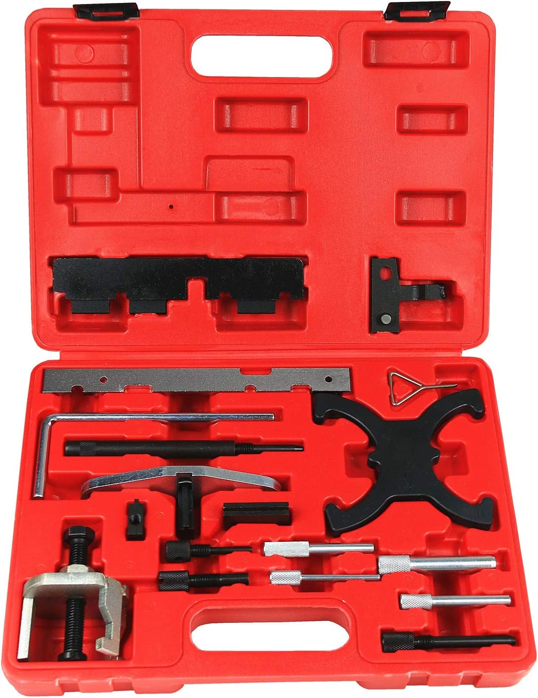 BestsQ Engine Timing Tool Flywheel Locking Tool Kit for Ford Mazda Camshaft 1.4 1.6
