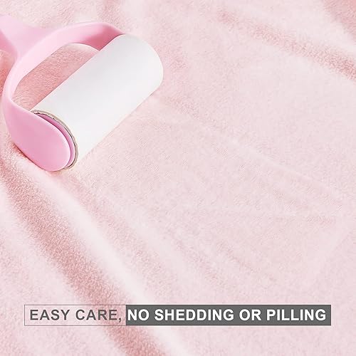 Miniatura 5 de StangH Mantas de vellón para bebé, tamaño individual, manta de franela súper suave y acogedora para sofá, manta de cama ligera y mullida, manta de