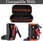 Linkidea Hard Shell Jump Starter Carrying Case, Shockproof Travel Storage Bag Compatible with Nexpow Q10S, Yaberauto YA80 Portable Car Battery Jump Starter