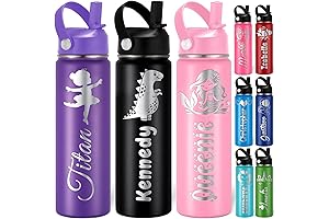 Personalized Water Bottles for Kids: Custom Names and Designs